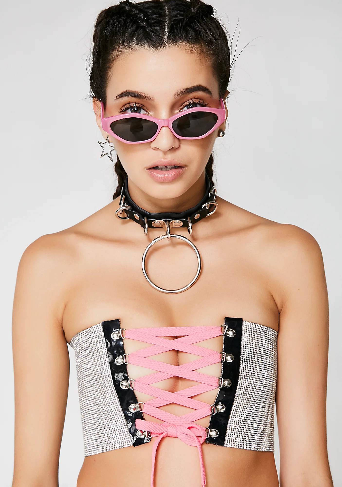 Sugar Stop N' Stare Oval Sunglasses - Image 5