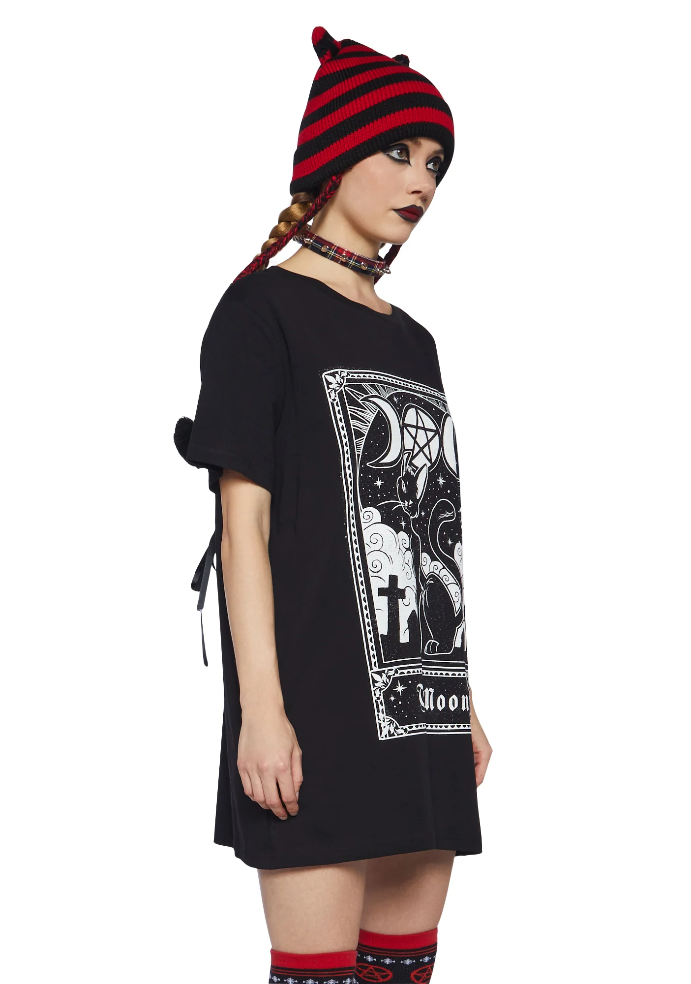 Purrfect Night Oversized Tee - Image 3