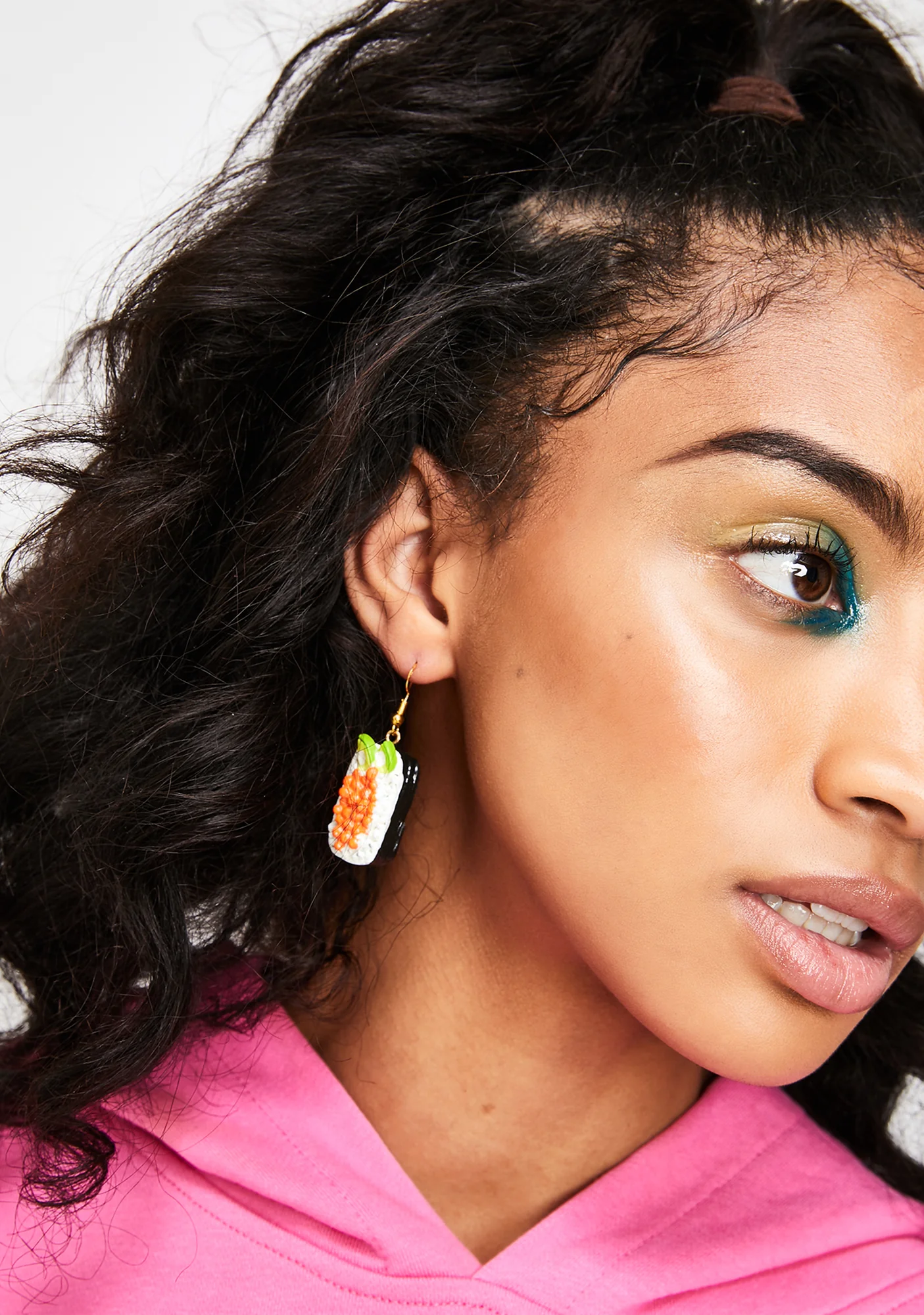 Tasty Roll Sushi Earrings - Image 3