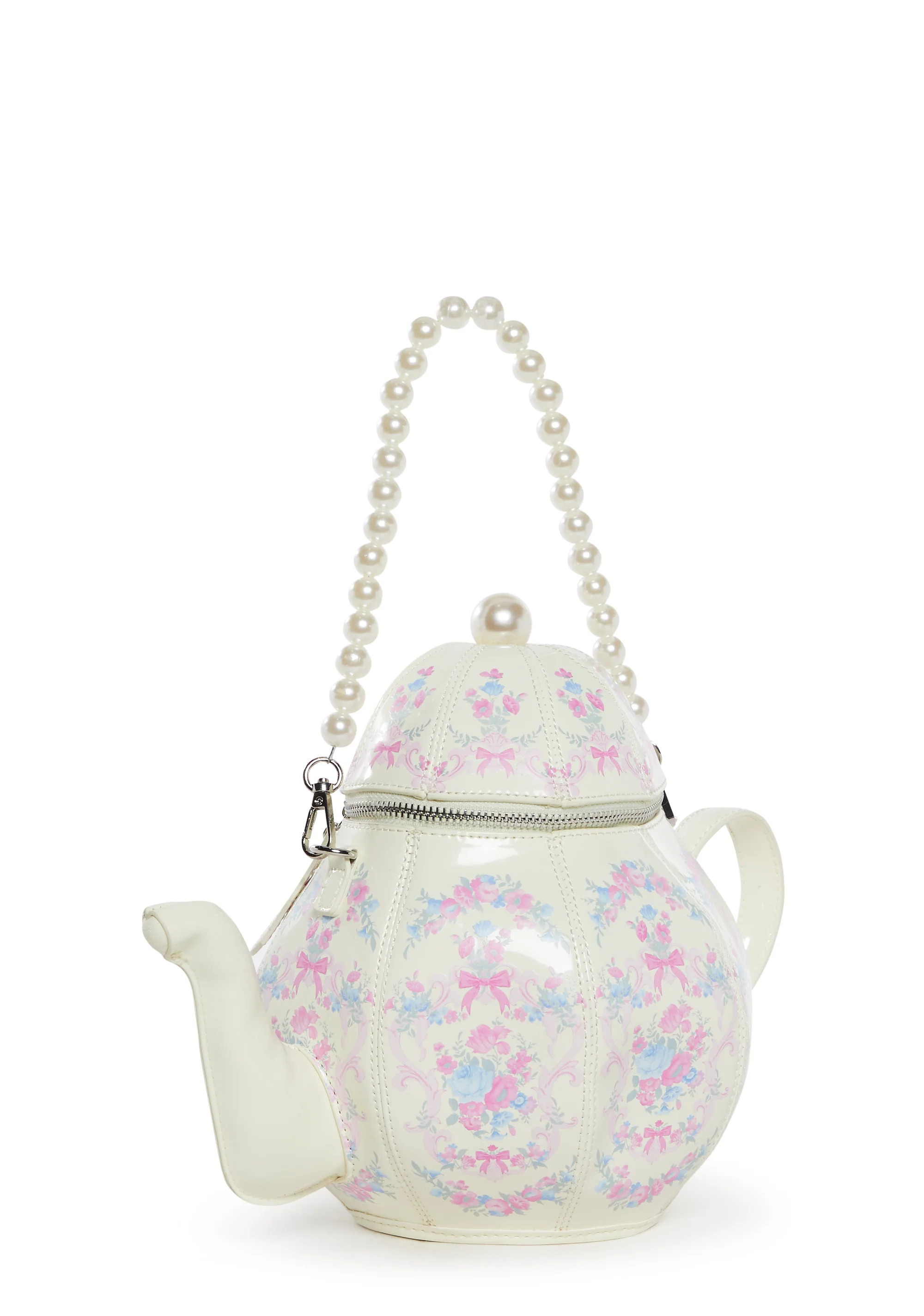 Tea Society Handbag - White - Image 3