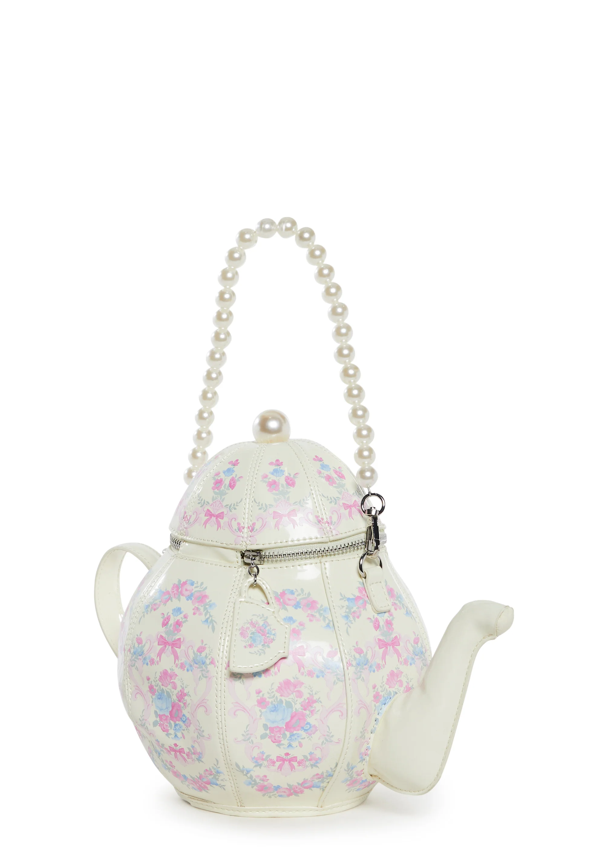 Tea Society Handbag - White - Image 4