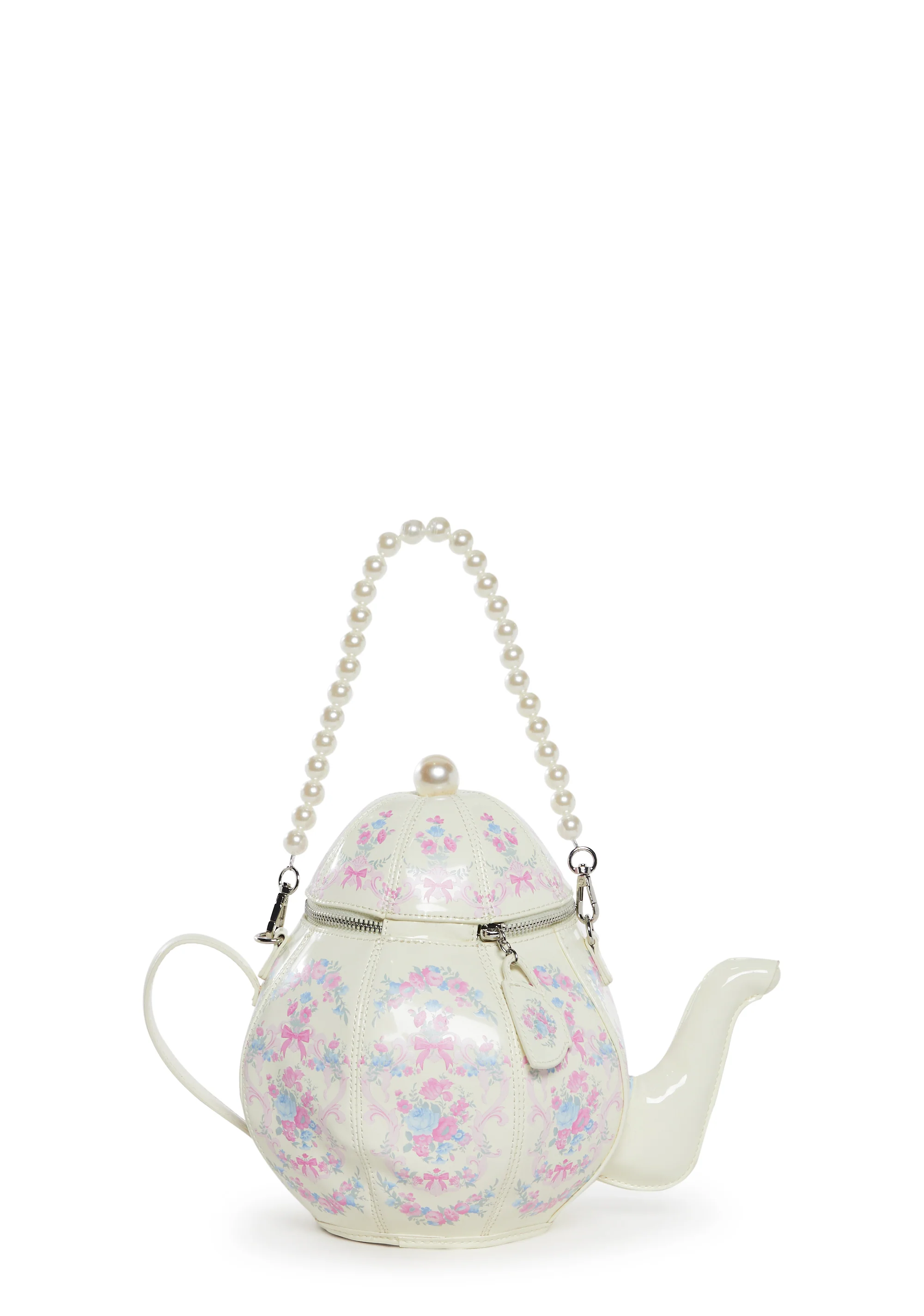 Tea Society Handbag - White - Image 5