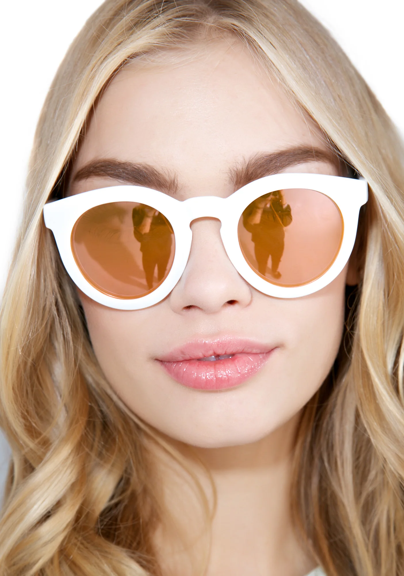 The White TV Eye Sunglasses - Image 4