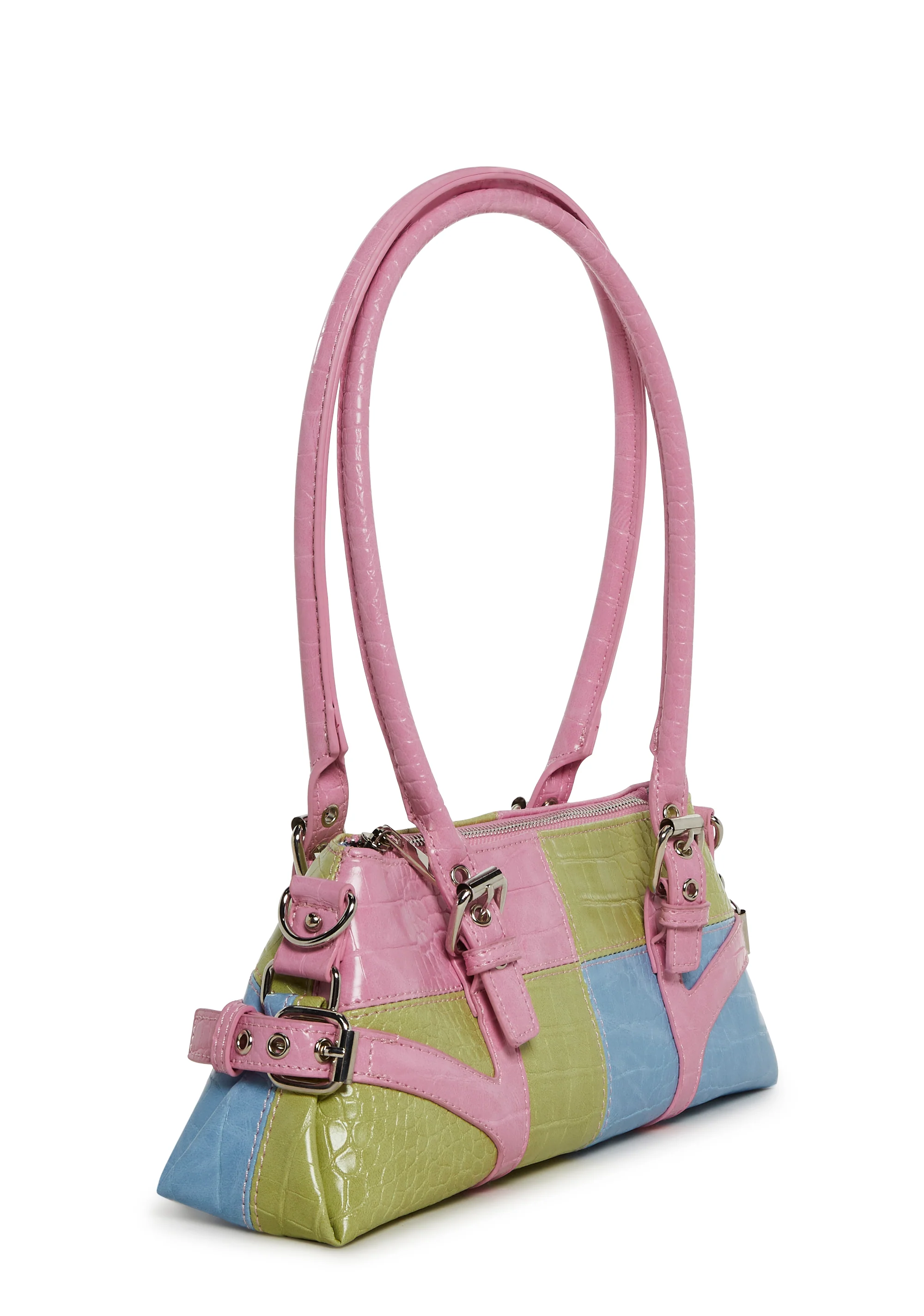 Gossip Date Patchwork Handbag - Image 3