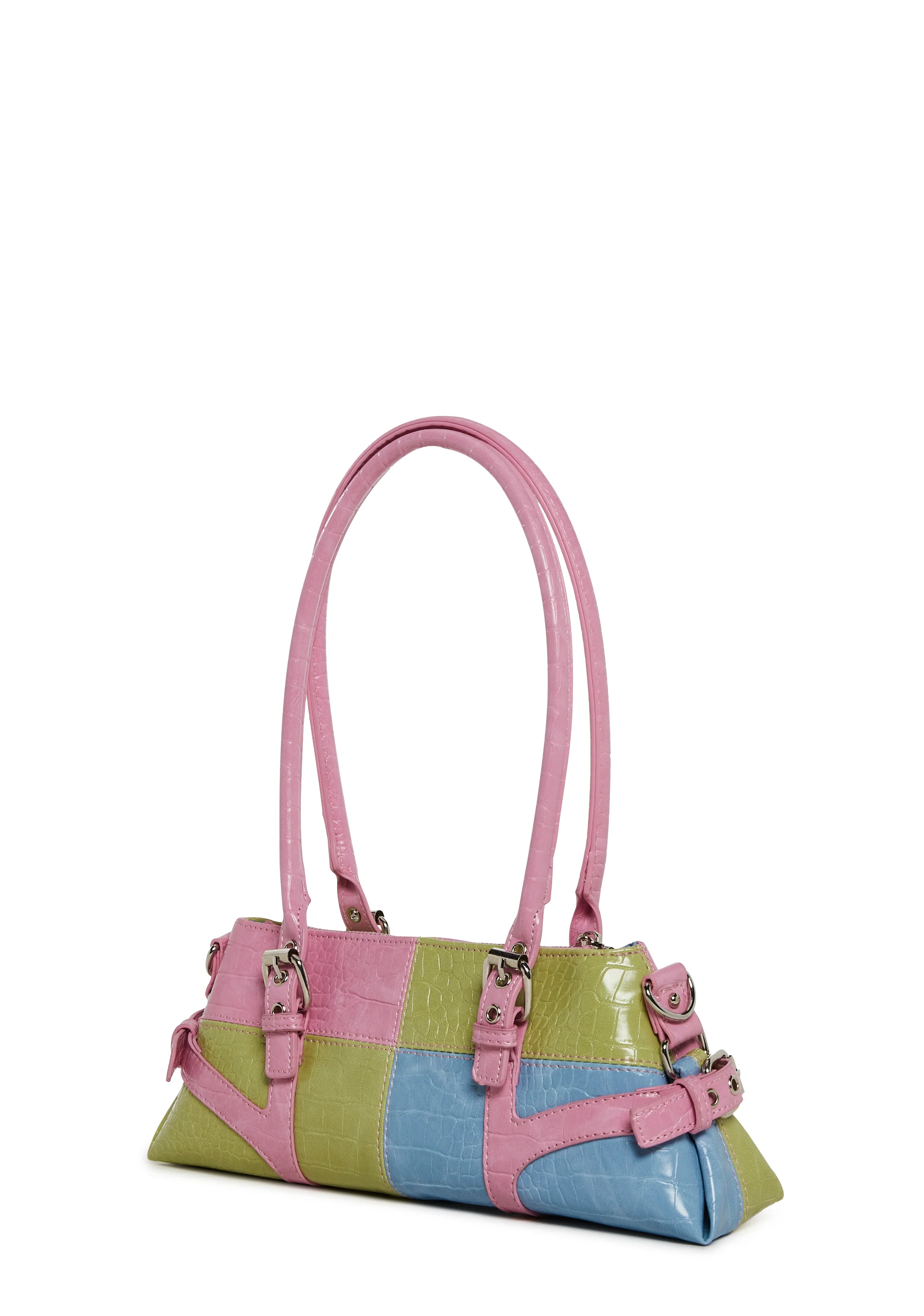 Gossip Date Patchwork Handbag - Image 4