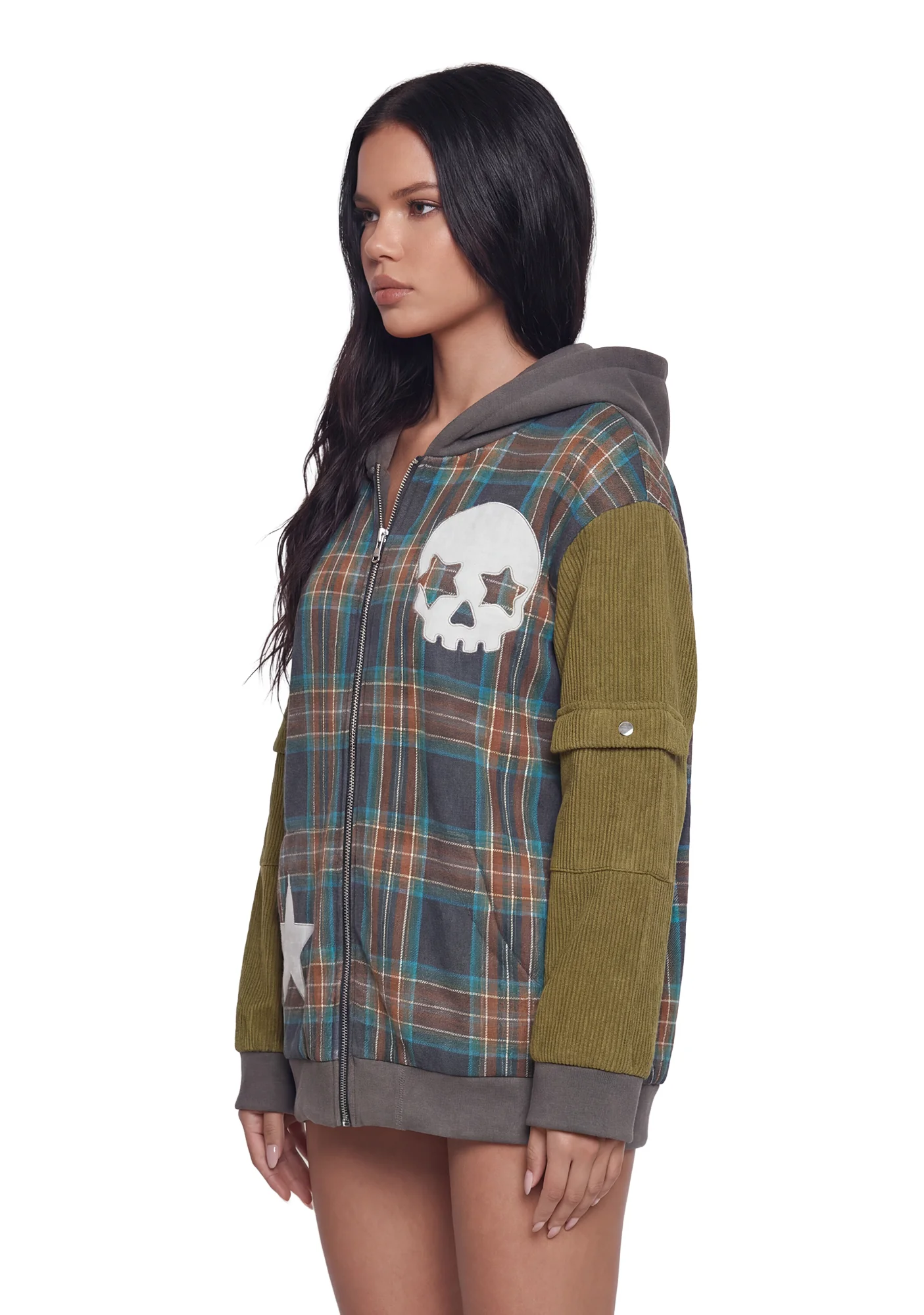 Troublemaker Memories Zip-Up Hoodie - Image 3