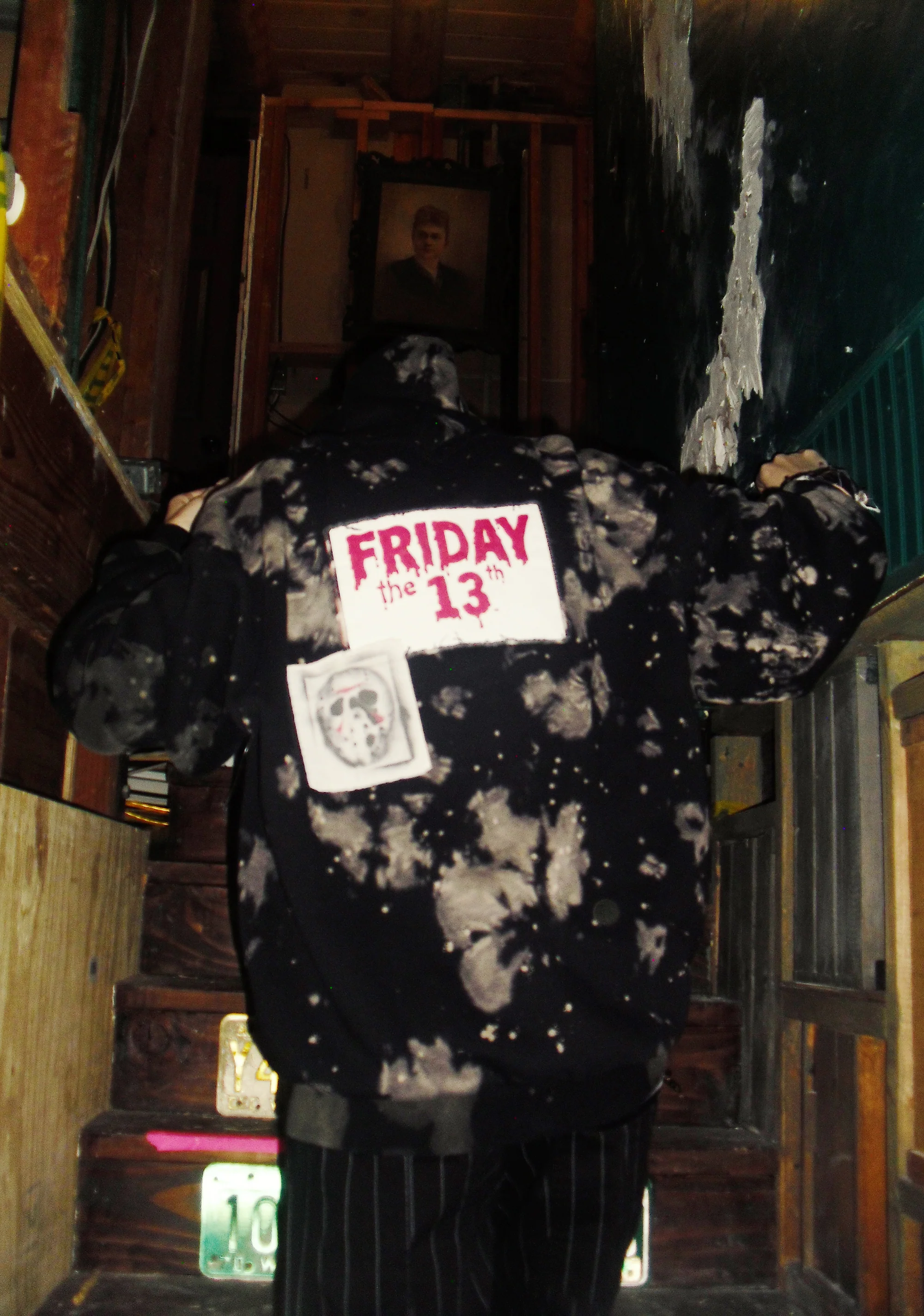 Vile Voorhees Mask Zip-Up Hoodie - Image 8