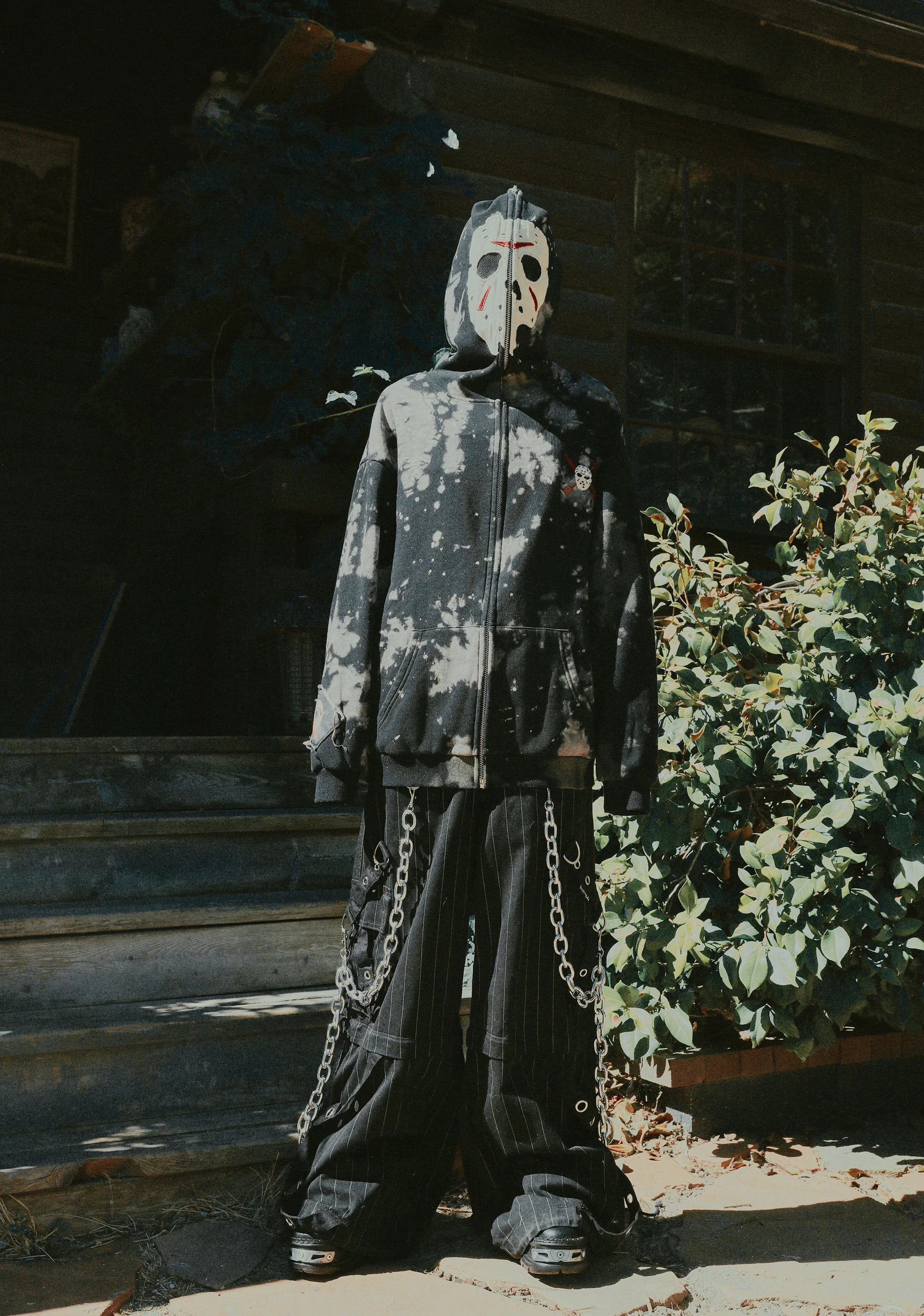 Vile Voorhees Mask Zip-Up Hoodie - Image 9