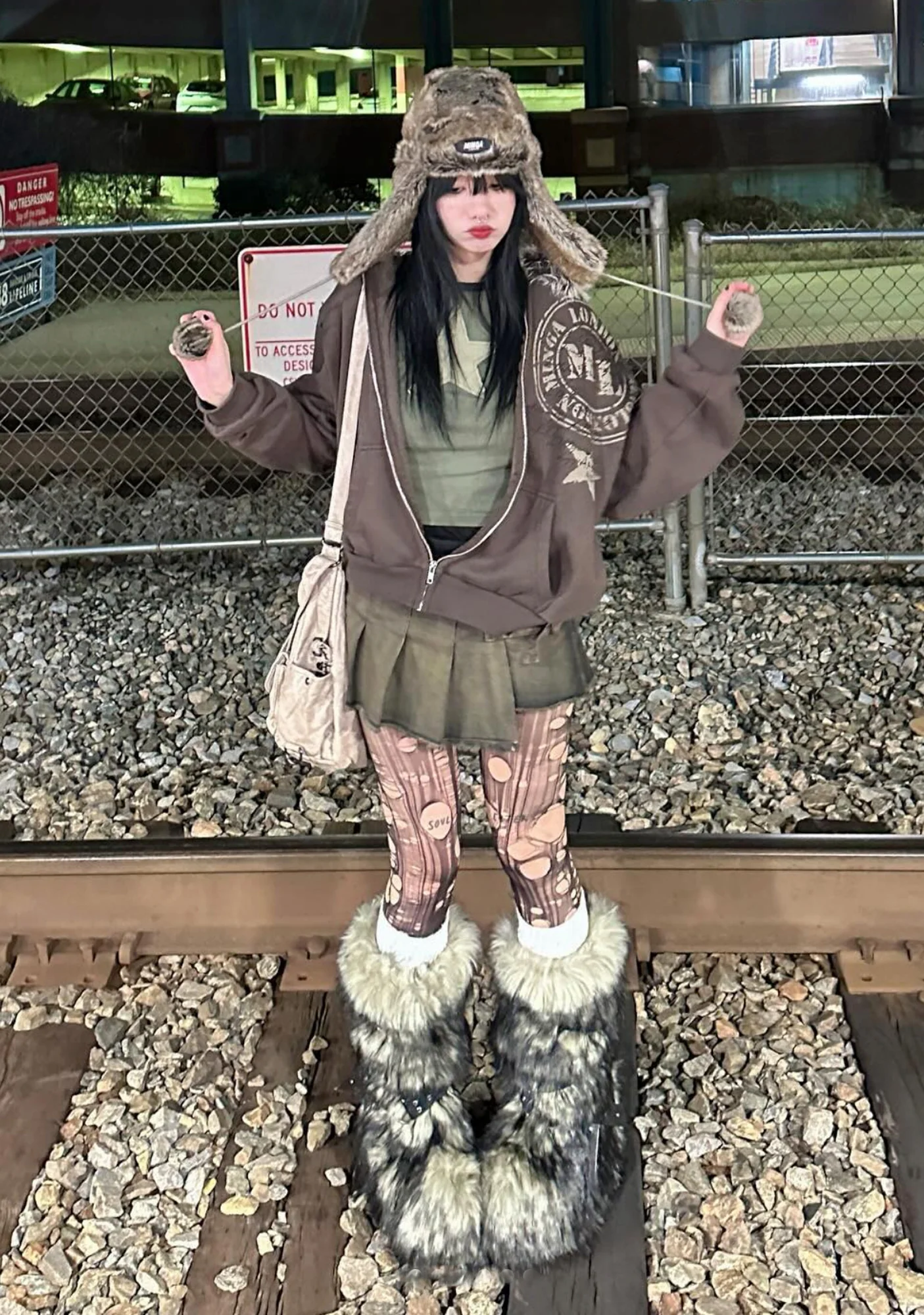 Wild Instincts Faux Fur Boots - Off White - Image 5