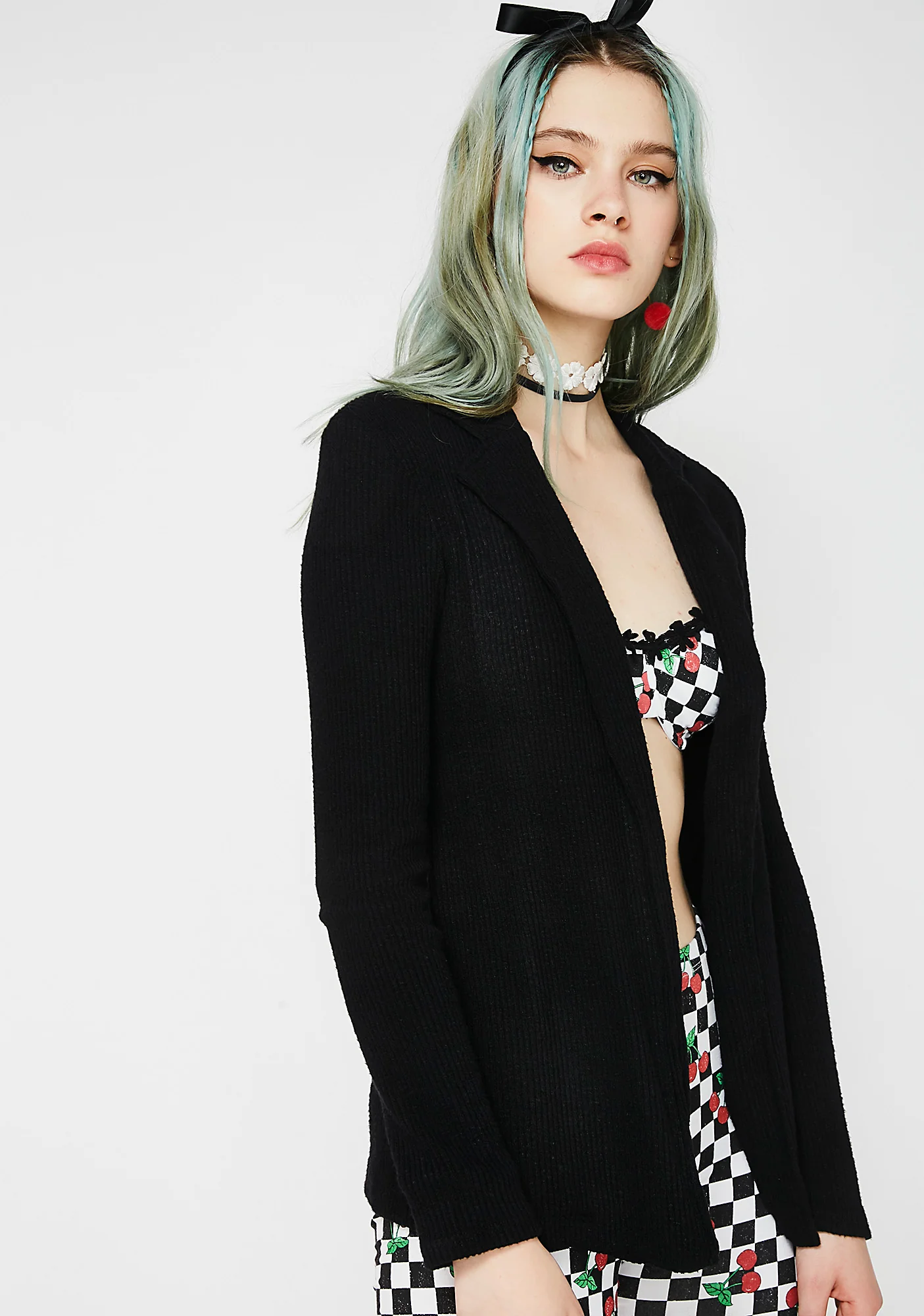 Working Woman Knit Blazer - Image 3