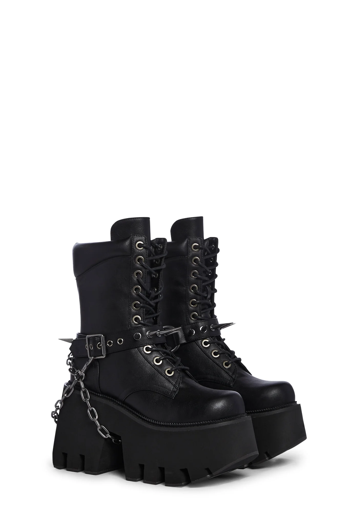 World On Edge Combat Boots - Image 3